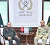 commander of turkish land forces general metin tokel calls on field marshal syed asim munir at general headquarters ghq in rawalpindi on thursday photo ispr