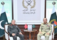 commander of turkish land forces general metin tokel calls on field marshal syed asim munir at general headquarters ghq in rawalpindi on thursday photo ispr