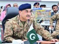 field marshal asim munir addresses participants during a briefing on disaster preparedness and monsoon response at the ndma headquarters on tuesday photo ispr