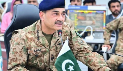 field marshal asim munir addresses participants during a briefing on disaster preparedness and monsoon response at the ndma headquarters on tuesday photo ispr