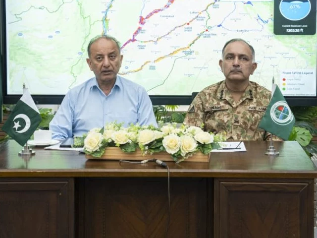 federal minister for climate change musadik malik speaks to reporters in islamabad on sunday with ndma chairman lt gen inam haider malik also present photo app federal minister for climate change musadik malik speaks to reporters in islamabad on sunday with ndma chairman lt gen inam haider malik also present photo app
