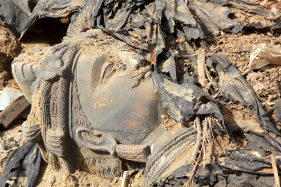 1 500 year old statues left in the trash at national museum 1 500 year old statues left in the trash at national museum