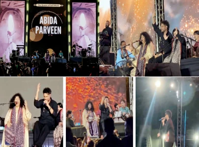 music wins hearts as abida parveen asim azhar perform in karachi