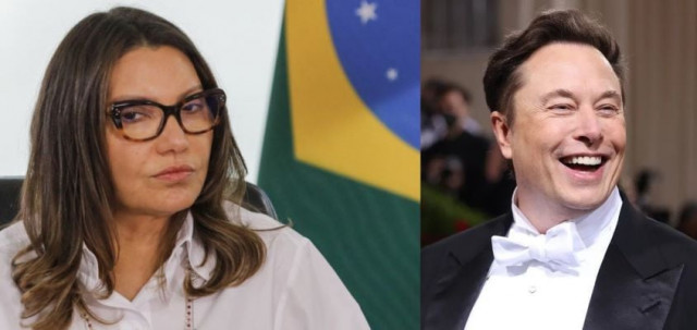 brazil s first lady insults elon musk at g20 social event but musk reacted with lol emoji photo file brazil s first lady insults elon musk at g20 social event but musk reacted with lol emoji photo file