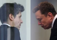 a combination image shows openai ceo sam altman and elon musk during the trial reuters
