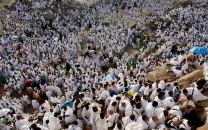 hajj pilgrims stone the devil in final ritual
