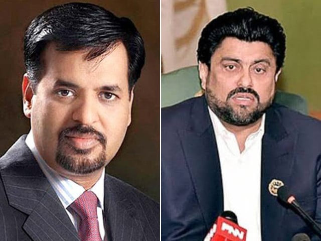 mqm p leaders mustafa kamal and kamran tessori photo file mqm p leaders mustafa kamal and kamran tessori photo file