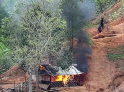 strikes near india border myanmar junta hit ethnic rebels with air strikes
