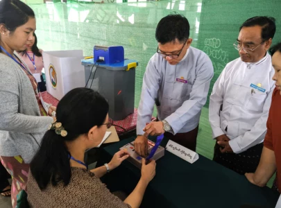 low voter turnout marks myanmar s first election since 2021 military coup low voter turnout marks myanmar s first election since 2021 military coup