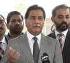 national assembly na speaker sardar ayaz sadiq speaking to media on august 25 2026 photo screen grab