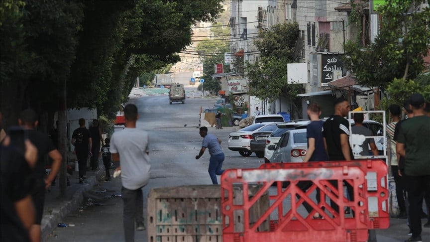2 killed in israeli airstrike and raid in west bank photo anadolu agency