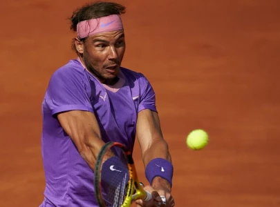 nadal still the ultimate test on clay says tsitsipas