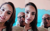 nadia khan shares emotional eid message from hospital