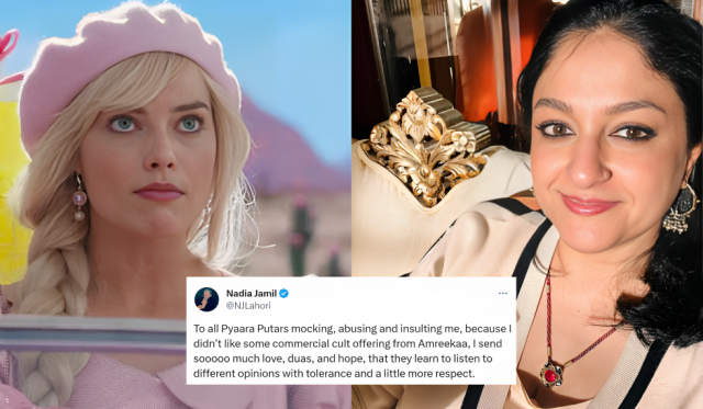 barbie fans school nadia jamil for missing the point as she drags film for its americanism