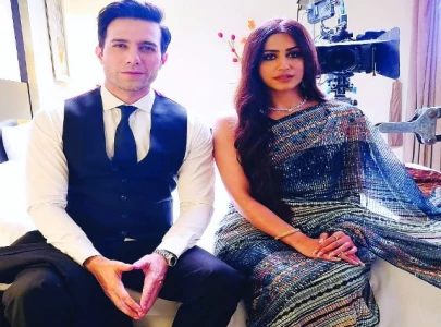 naeema butt and emmad irfani cross paths in london naeema butt and emmad irfani cross paths in london