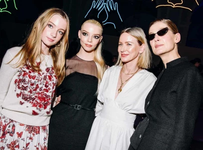 naomi watts and charlize theron bring daughters to dior s brooklyn fashion showcase