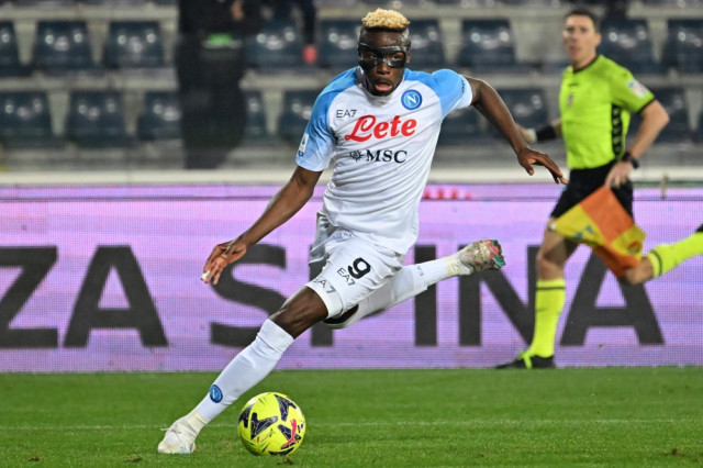 red hot osimhen on target as napoli go 18 clear red hot osimhen on target as napoli go 18 clear