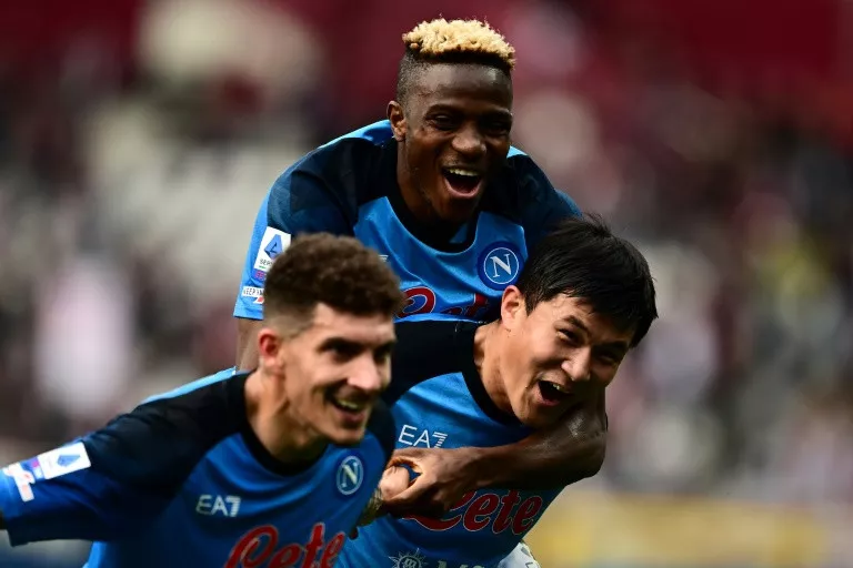 napoli pray victor osimhen returns napoli pray victor osimhen returns