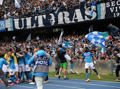 napoli s title party put on hold