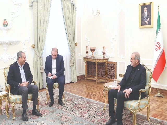 interior minister mohsin naqvi calls on iranian president masoud pezeshkian in tehran to discuss ties boost photo inp interior minister mohsin naqvi calls on iranian president masoud pezeshkian in tehran to discuss ties boost photo inp