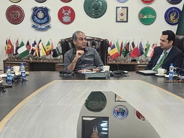 interior minister mohsin naqvi chairing meeting on june 25 photo interior ministry website interior minister mohsin naqvi chairing meeting on june 25 photo interior ministry website