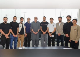 pcb chairman mohsin naqvi meeting with hockey team players photo x