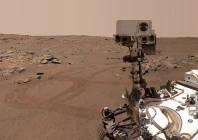 nasa s perseverance mars rover is seen in a selfie that it took over a rock nicknamed rochette september 10 2021 nasa jpl caltech