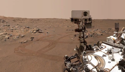 nasa s perseverance mars rover is seen in a selfie that it took over a rock nicknamed rochette september 10 2021 nasa jpl caltech