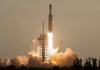 a spacex falcon heavy rocket lifts off carrying nasa s nancy grace roman space telescope at the kennedy space center in cape canaveral florida u s august 30 2026 reuters