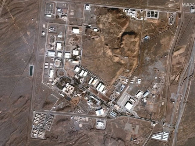 a satellite file image shows the natanz nuclear facility in iran in this handout image dated january 24 2025 photo reuters a satellite file image shows the natanz nuclear facility in iran in this handout image dated january 24 2025 photo reuters