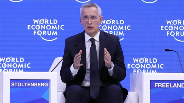 nato chief welcomes german us decisions to send battle tanks to ukraine photo anadolu agency nato chief welcomes german us decisions to send battle tanks to ukraine photo anadolu agency
