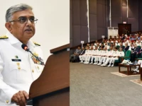chief of the naval staff admiral naveed ashraf as chief guest addresses an international conference stressing collaboration between industry academia and end users to promote innovation indigenisation and self reliance photo x