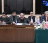 mna syed naveed qamar chairs the meeting of the national assembly standing committee on finance and revenue at parliament house in islamabad on thursday photo x