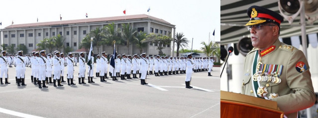 passing out ceremony of naval cadets held in karachi