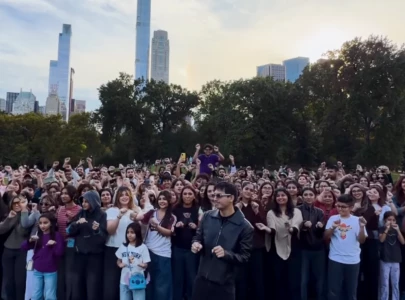 hasan raheem turns new york s central park into a dance floor for rangeen hasan raheem turns new york s central park into a dance floor for rangeen