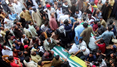 political unrest in azad jammu and kashmir ajk photo reuters