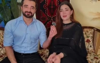 hamza ali abbasi and naimal khawar khan launch marriage4life app