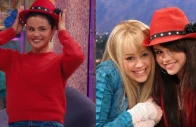 selena gomez miley cyrus reunite for hannah montana s 20th anniversary