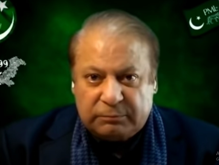 pakistan muslim league nawaz pml n quaid nawaz sharif screengrab