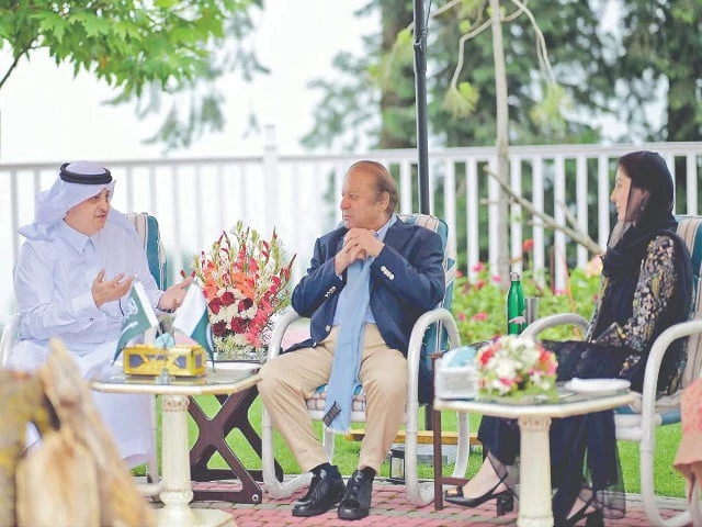 pml n president nawaz sharif exchanges views with saudi ambassador nawaf bin saeed al maliki during a meeting in lahore photo ppi pml n president nawaz sharif exchanges views with saudi ambassador nawaf bin saeed al maliki during a meeting in lahore photo ppi