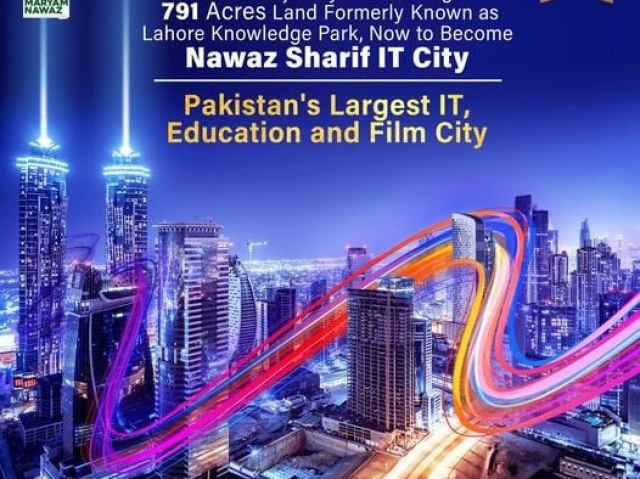 nawaz sharif it city nawaz sharif it city