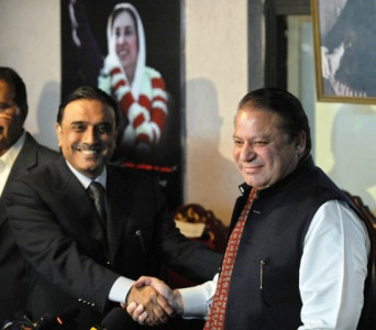 nawaz and zardari smiling through gritted teeth