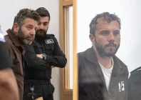 global sumud flotilla activists brazilian national thiago avila r and spanish national of palestinian origin saif abu keshek l photos anadolu