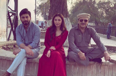 in pictures behind the scenes of fawad mahira starrer neelofar