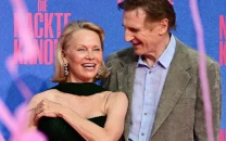 source confirms liam neeson and pamela anderson s relationship is sincere following filming source confirms liam neeson and pamela anderson s relationship is sincere following filming