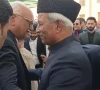 governor nehal hashmi greets after sworn in as governor on friday photo express