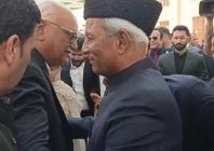 governor nehal hashmi greets after sworn in as governor on friday photo express governor nehal hashmi greets after sworn in as governor on friday photo express