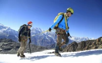 three dead eight missing in nepal himalayan avalanche