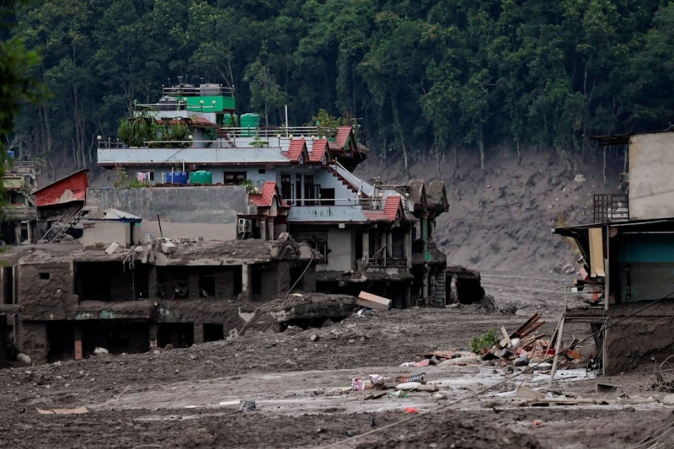 Damaged houses, August 26, 2026. REUTERS