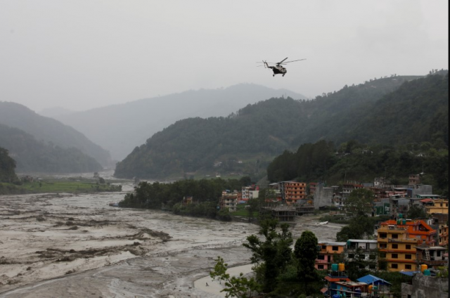 14 dead in nepal due to landslides lightning and floods 14 dead in nepal due to landslides lightning and floods